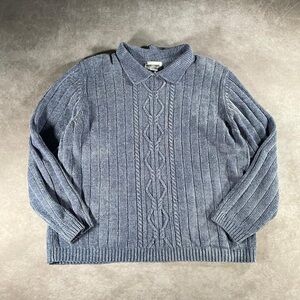 Alfred Dunner Heather Gray Knit Sweater
